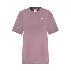 VANS T-SHIRT MANICHE CORTE DONNA VIOLA