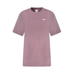 VANS T-SHIRT MANICHE CORTE DONNA VIOLA