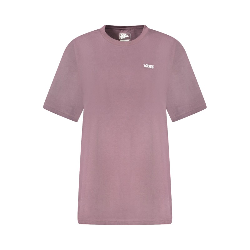 VANS T-SHIRT MANICHE CORTE DONNA VIOLA