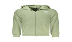 CONVERSE FELPA CON ZIP BAMBINO VERDE