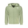 CONVERSE FELPA CON ZIP BAMBINO VERDE