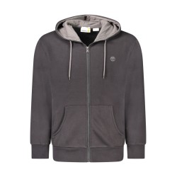 TIMBERLAND FELPA CON ZIP UOMO NERO