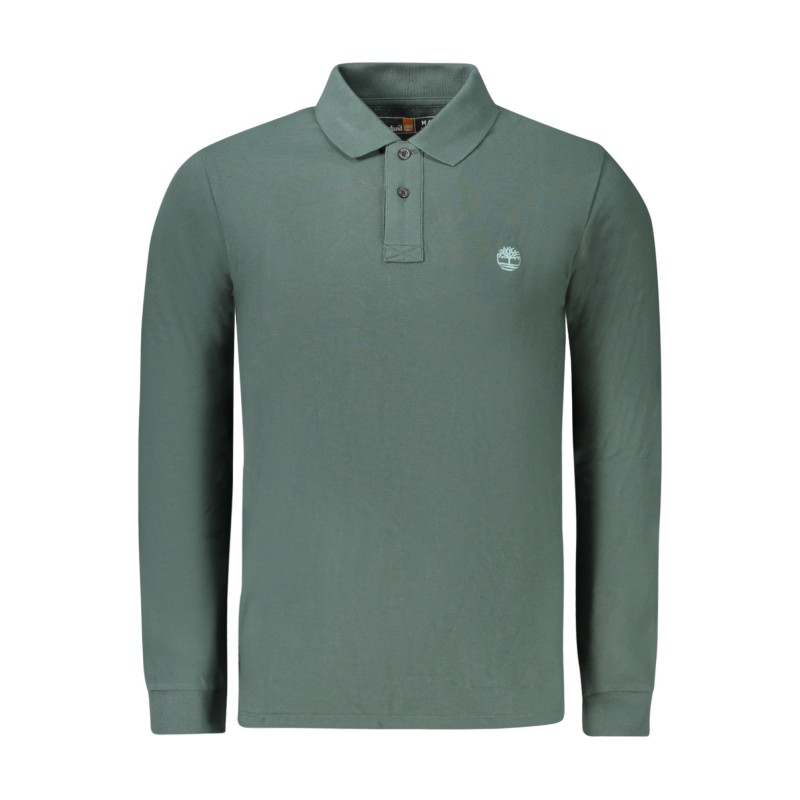TIMBERLAND POLO MANICHE LUNGHE UOMO VERDE