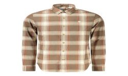 TIMBERLAND CAMICIA MANICHE LUNGHE UOMO MARRONE