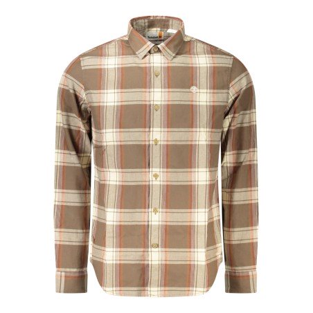 TIMBERLAND CAMICIA MANICHE LUNGHE UOMO MARRONE