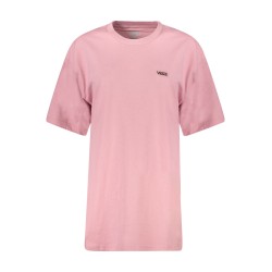VANS T-SHIRT MANICHE CORTE DONNA ROSA