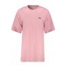 VANS T-SHIRT MANICHE CORTE DONNA ROSA