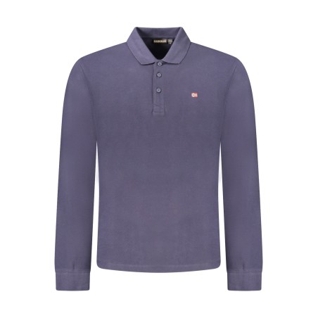 NAPAPIJRI POLO MANICHE LUNGHE UOMO BLU