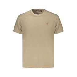 NAPAPIJRI T-SHIRT MANICHE CORTE UOMO MARRONE