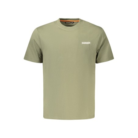 NAPAPIJRI T-SHIRT MANICHE CORTE UOMO VERDE