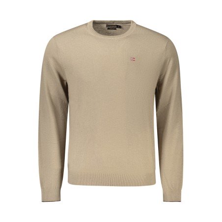 NAPAPIJRI MAGLIONE UOMO MARRONE