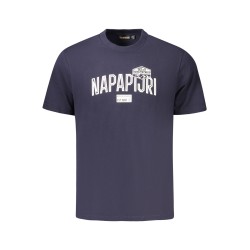 NAPAPIJRI T-SHIRT MANICHE CORTE UOMO BLU