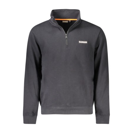 NAPAPIJRI FELPA SENZA ZIP UOMO NERO