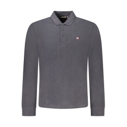 NAPAPIJRI POLO MANICHE LUNGHE UOMO NERO