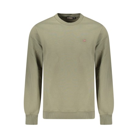 NAPAPIJRI FELPA SENZA ZIP UOMO VERDE