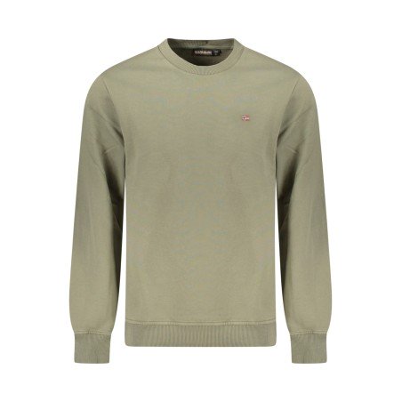 NAPAPIJRI FELPA SENZA ZIP UOMO VERDE