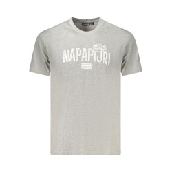 NAPAPIJRI T-SHIRT MANICHE CORTE UOMO GRIGIO