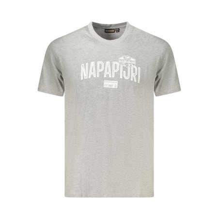 NAPAPIJRI T-SHIRT MANICHE CORTE UOMO GRIGIO