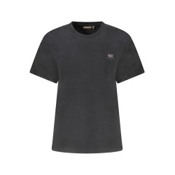 NAPAPIJRI T-SHIRT MANICHE CORTE DONNA NERO