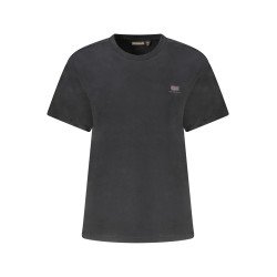 NAPAPIJRI T-SHIRT MANICHE CORTE DONNA NERO