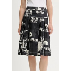 DESIGUAL GONNA LONGUETTE DONNA NERO