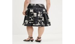 DESIGUAL GONNA LONGUETTE DONNA NERO