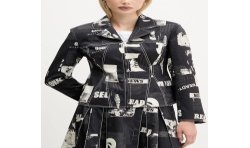 DESIGUAL GIACCA SPORTIVA DONNA NERO