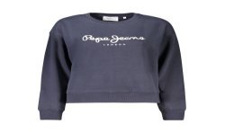 PEPE JEANS FELPA SENZA ZIP DONNA BLU