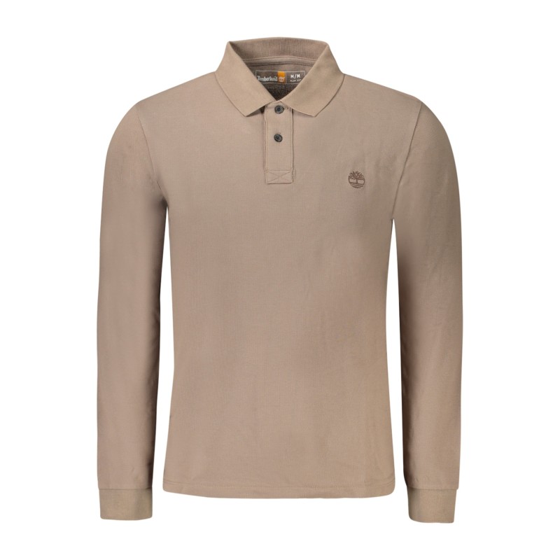 TIMBERLAND POLO MANICHE LUNGHE UOMO MARRONE