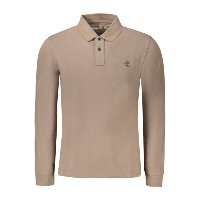 TIMBERLAND POLO MANICHE LUNGHE UOMO MARRONE