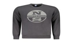 NORTH SAILS FELPA SENZA ZIP UOMO NERO