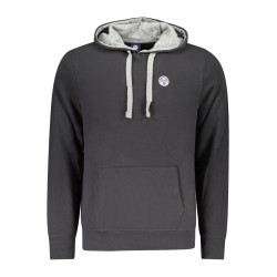 NORTH SAILS FELPA SENZA ZIP UOMO NERO