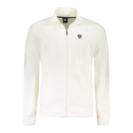NORTH SAILS FELPA CON ZIP UOMO BIANCO