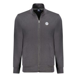 NORTH SAILS FELPA CON ZIP UOMO NERO