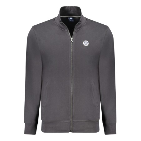 NORTH SAILS FELPA CON ZIP UOMO NERO