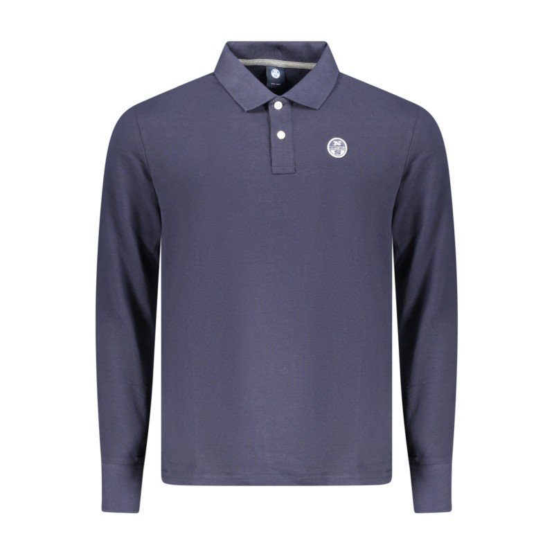 NORTH SAILS POLO MANICHE LUNGHE UOMO BLU