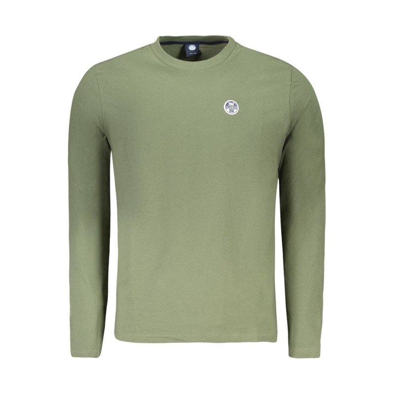 NORTH SAILS T-SHIRT MANICHE LUNGHE UOMO VERDE