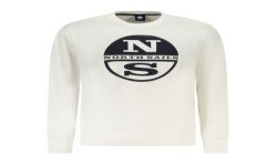 NORTH SAILS FELPA SENZA ZIP UOMO BIANCO