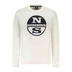 NORTH SAILS FELPA SENZA ZIP UOMO BIANCO