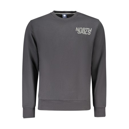 NORTH SAILS FELPA SENZA ZIP UOMO NERO