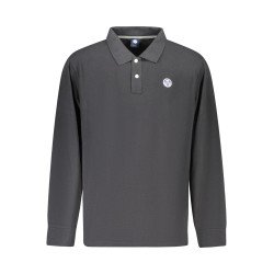 NORTH SAILS POLO MANICHE LUNGHE UOMO NERO