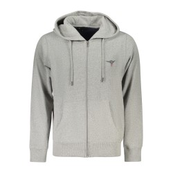 ACCADEMIA MILITARE FELPA CON ZIP UOMO GRIGIO