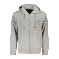 ACCADEMIA MILITARE FELPA CON ZIP UOMO GRIGIO