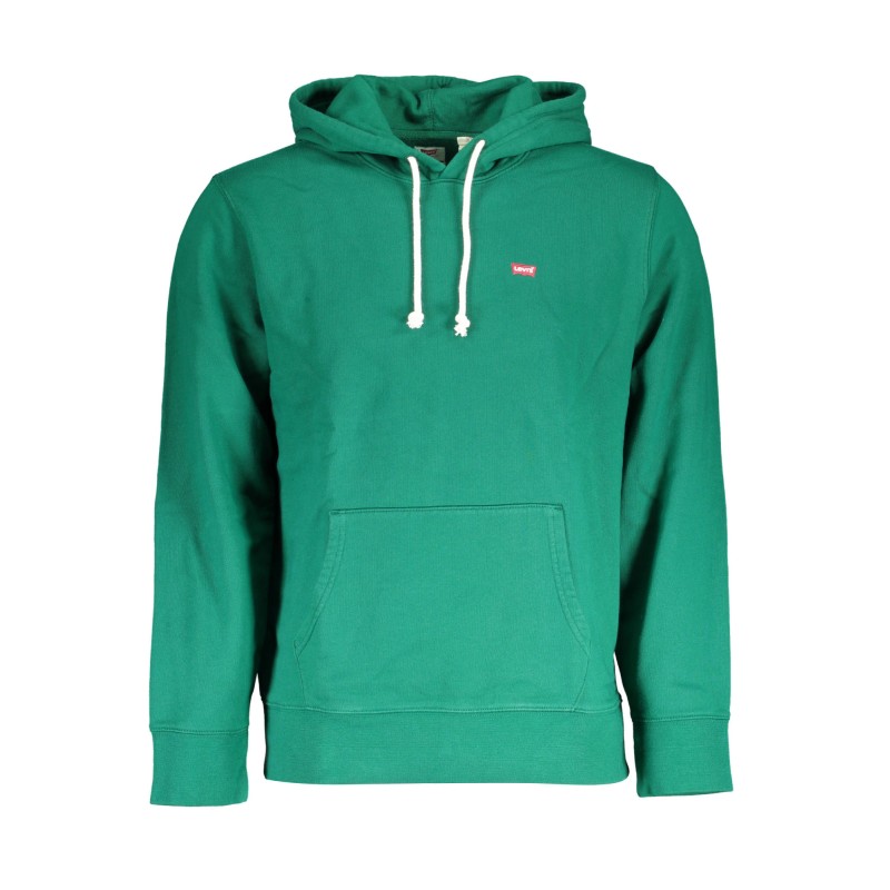 LEVI'S FELPA SENZA ZIP UOMO VERDE