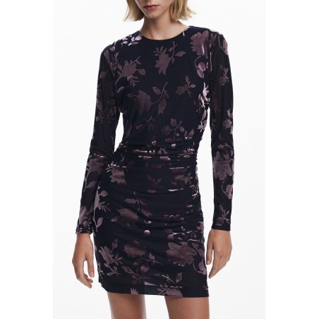 DESIGUAL ABITO CORTO DONNA BLU