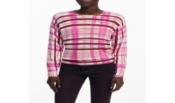 DESIGUAL MAGLIA DONNA ROSA