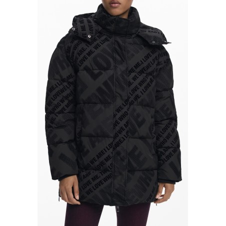 DESIGUAL GIUBBOTTO DONNA NERO