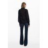 DESIGUAL CAMICIA MANICHE LUNGHE DONNA NERO