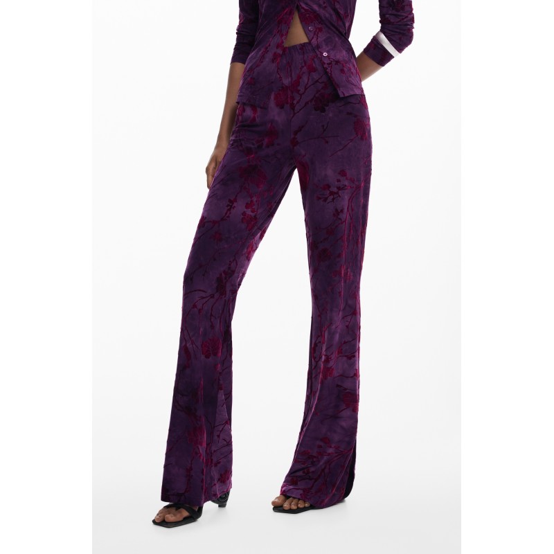 DESIGUAL PANTALONE DONNA VIOLA
