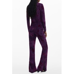 DESIGUAL PANTALONE DONNA VIOLA